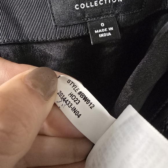 J. Crew Collection sequin Pencil Skirt in Black Evening Occasion Party Birthday - Picture 11 of 11